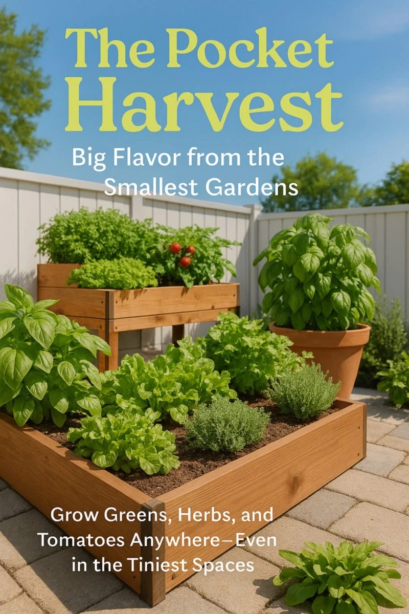Portada: The Pocket Harvest: Big Flavor from the Smallest Gardens