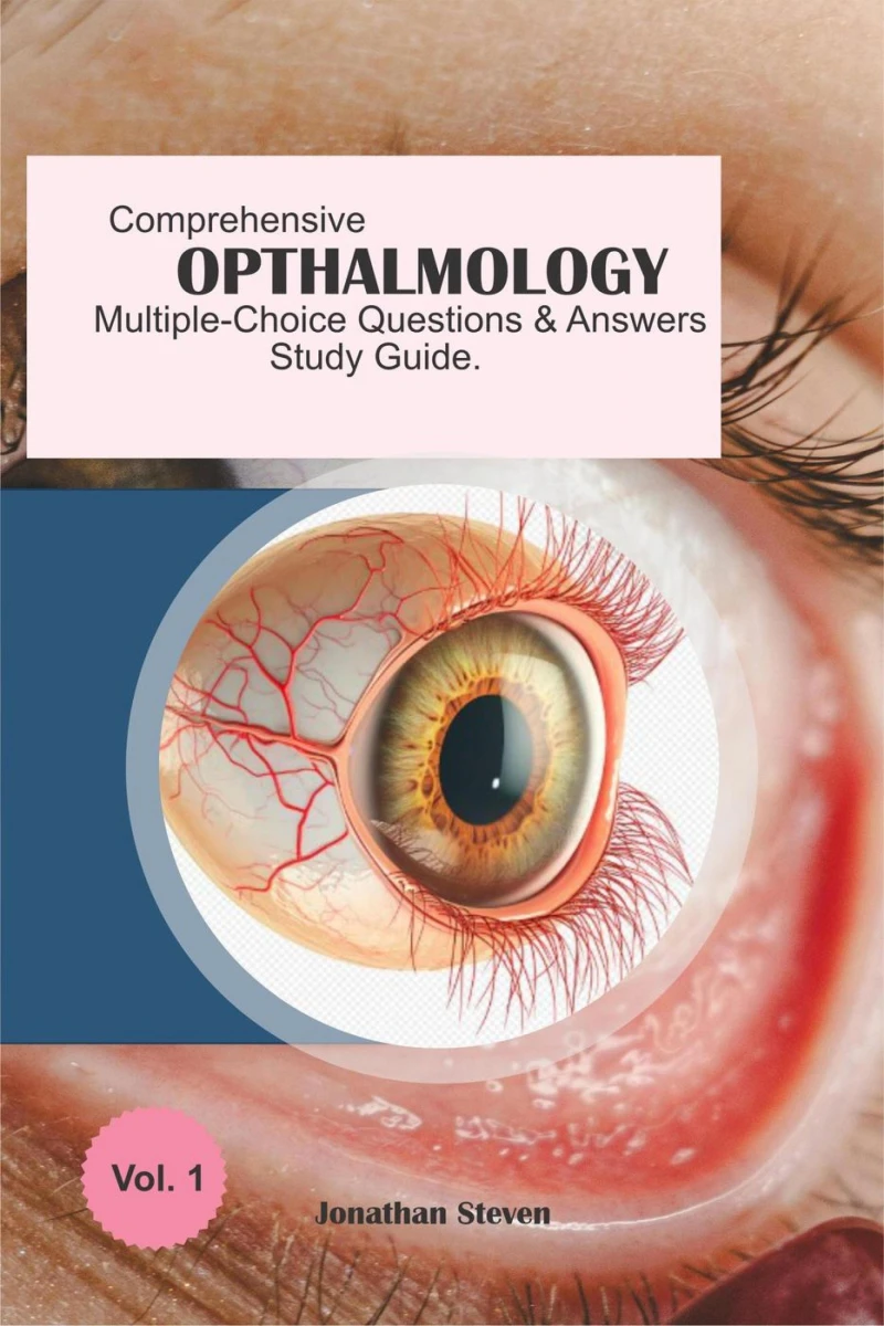Portada: Comprehensive Ophthalmology Multiple-Choice Questions and Answers Study Guide