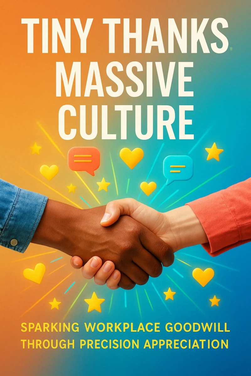Portada: Tiny Thanks, Massive Culture