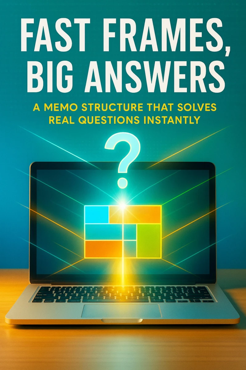 Portada: Fast Frames, Big Answers