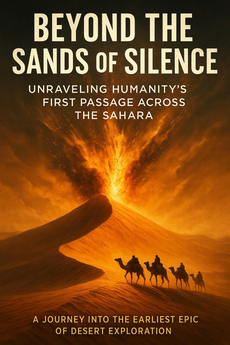 Portada: Beyond the Sands of Silence: Unraveling Humanity's First Passage Across the Sahara