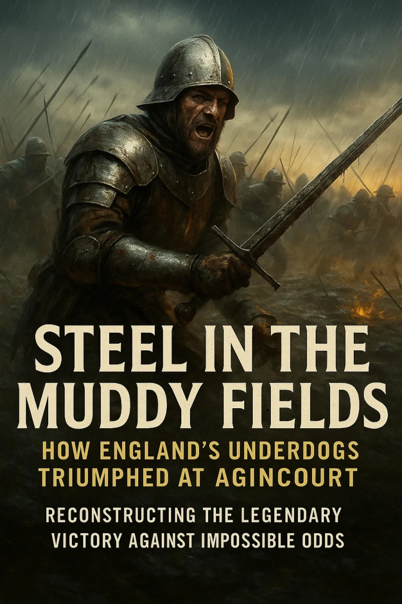 Portada: Steel in the Muddy Fields: How England's Underdogs Triumphed at Agincourt