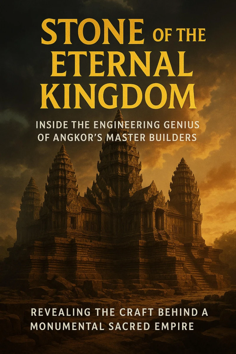Portada: Stone of the Eternal Kingdom: Inside the Engineering Genius of Angkor's Master Builders