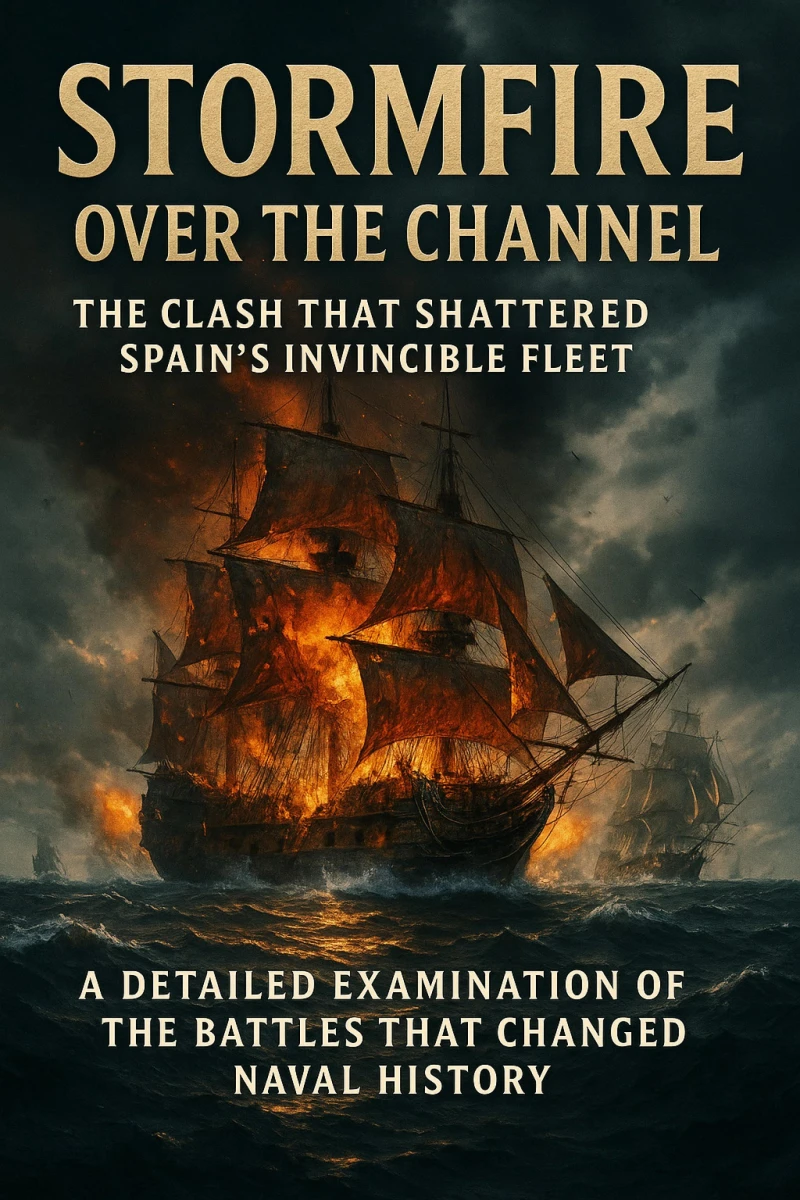 Portada: Stormfire Over the Channel: The Clash That Shattered Spain's Invincible Fleet