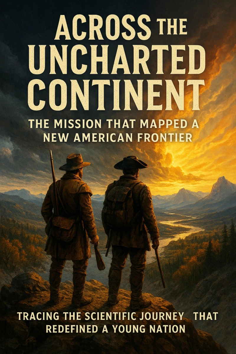 Portada: Across the Uncharted Continent: The Mission That Mapped a New American Frontier