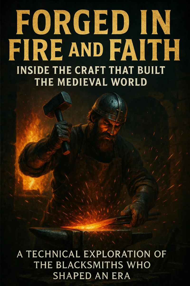 Portada: Forged in Fire and Faith: Inside the Craft That Built the Medieval World