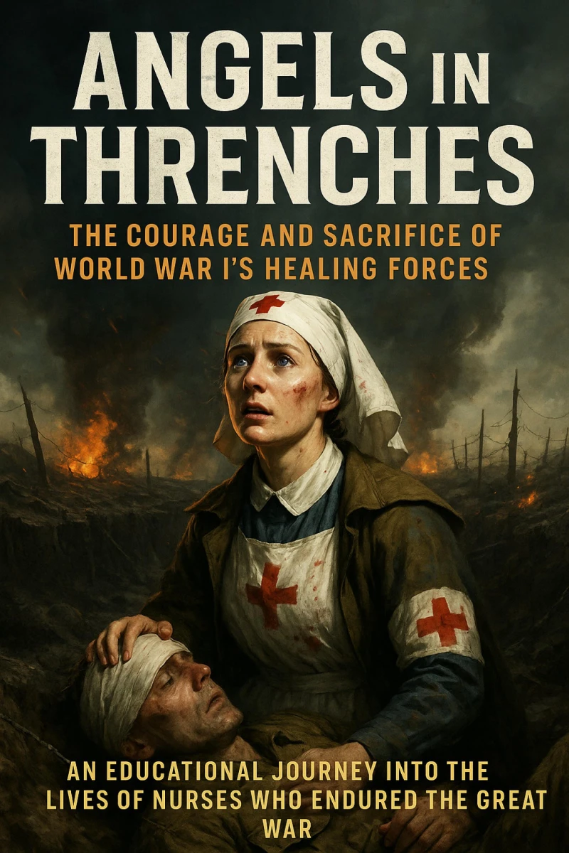 Portada: Angels in Trenches: The Courage and Sacrifice of World War I's Healing Forces