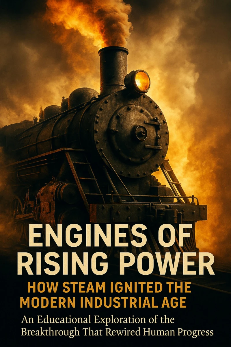 Portada: Engines of Rising Power: How Steam Ignited the Modern Industrial Age