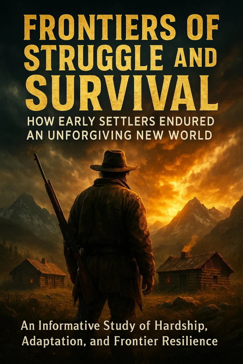 Portada: Frontiers of Struggle and Survival: How Early Settlers Endured an Unforgiving New World