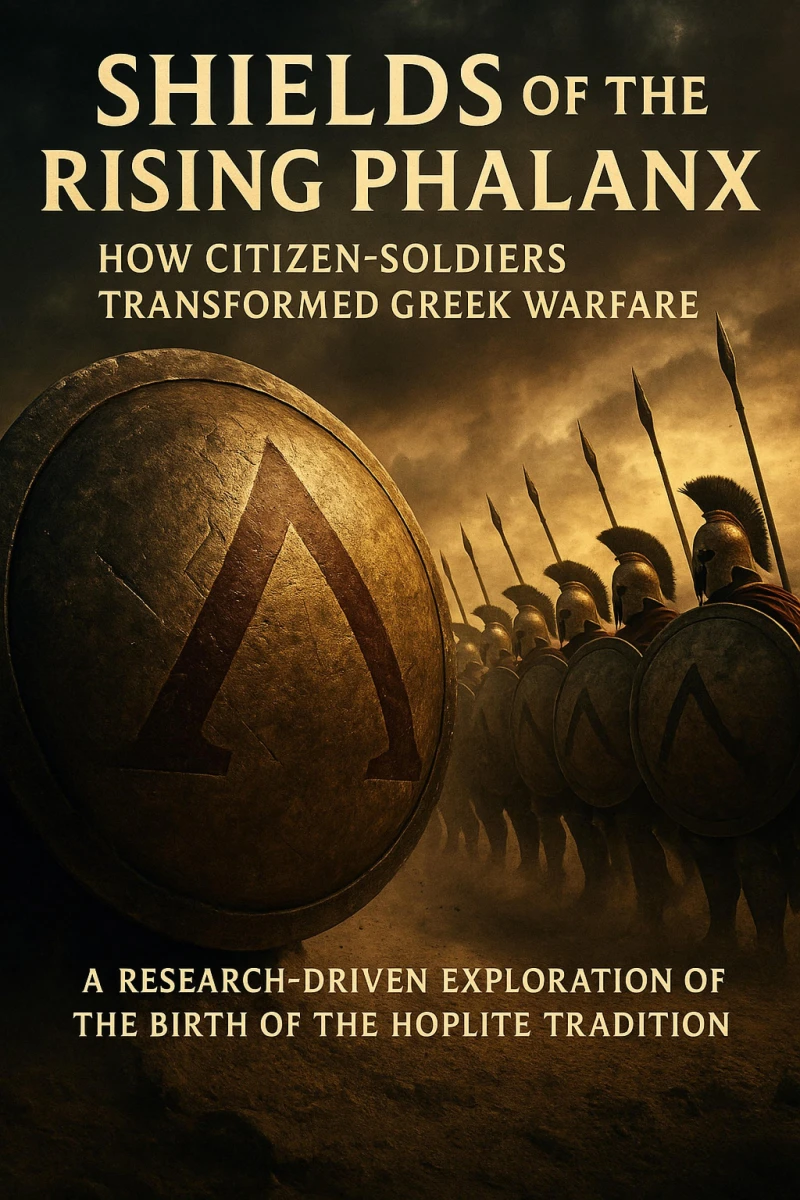 Portada: Shields of the Rising Phalanx: How Citizen-Soldiers Transformed Greek Warfare