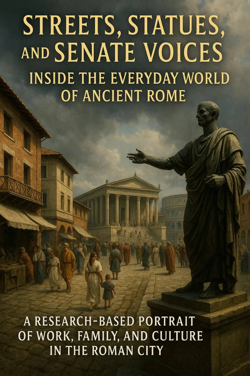 Portada: Streets, Statues, and Senate Voices: Inside the Everyday World of Ancient Rome