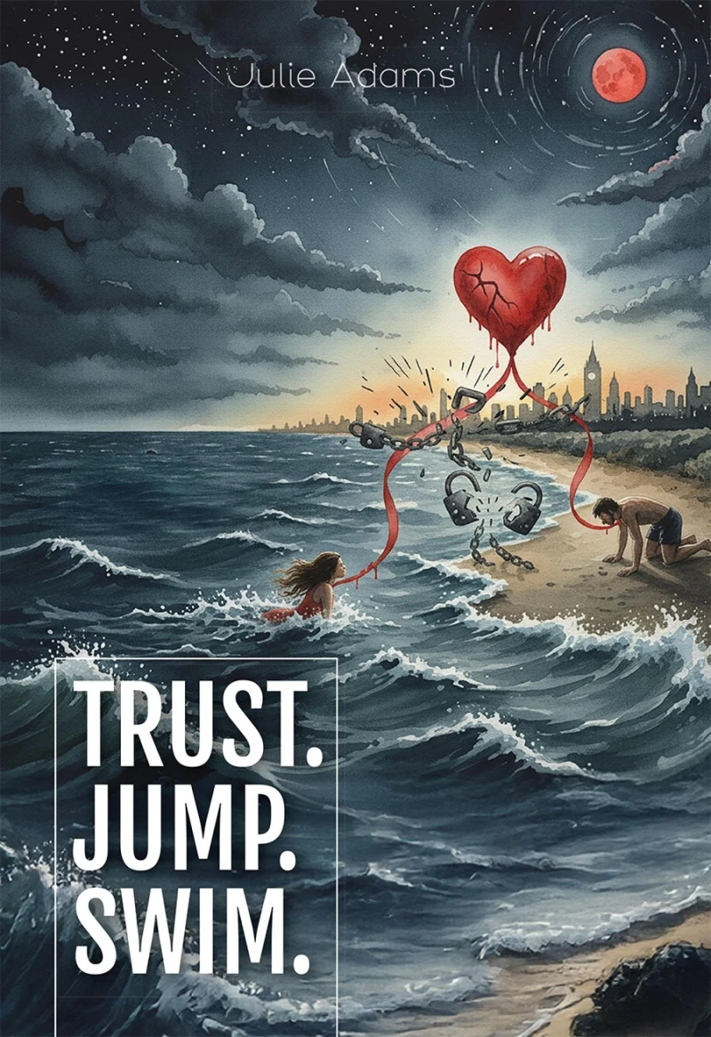 Portada: Trust. Jump. Swim.