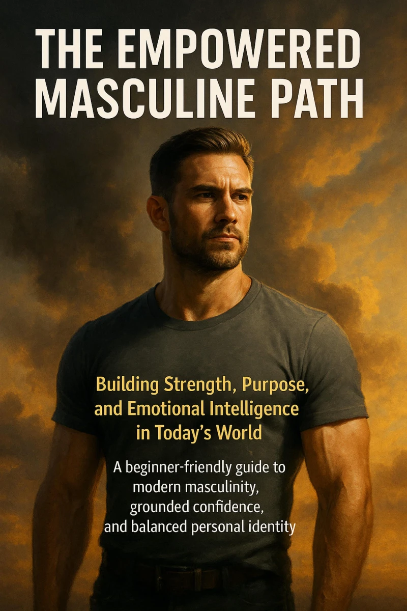 Portada: The Empowered Masculine Path: Building Strength, Purpose, and Emotional Intelligence in Today's World
