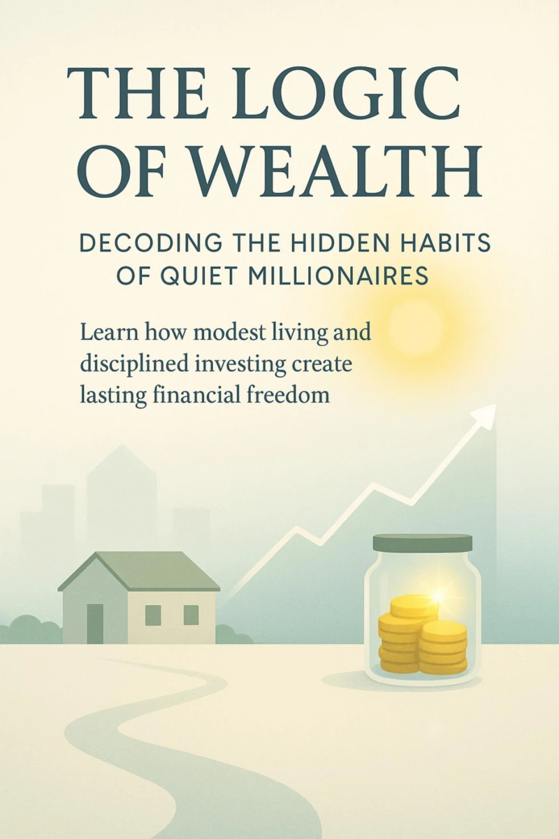 Portada: The Logic of Wealth Decoding the Hidden Habits of Quiet Millionaires