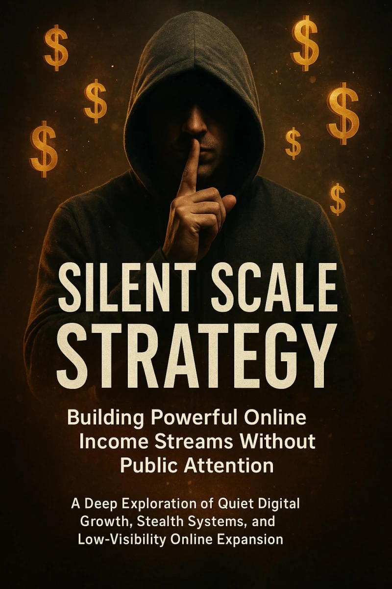 Portada: Silent Scale Strategy: Building Powerful Online Income Streams Without Public Attention