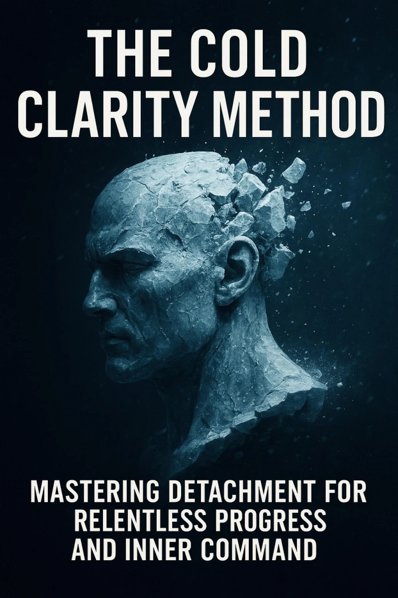 Portada: The Cold Clarity Method: Mastering Detachment for Relentless Progress and Inner Command