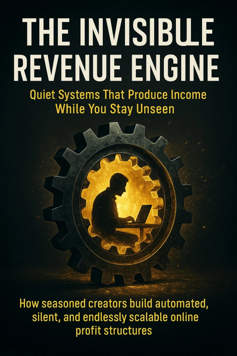 Portada: The Invisible Revenue Engine: Quiet Systems That Produce Income While You Stay Unseen
