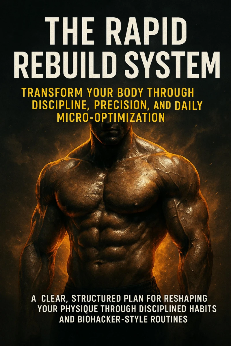 Portada: The Rapid Rebuild System: Transform Your Body Through Discipline, Precision, and Daily Micro-Optimization