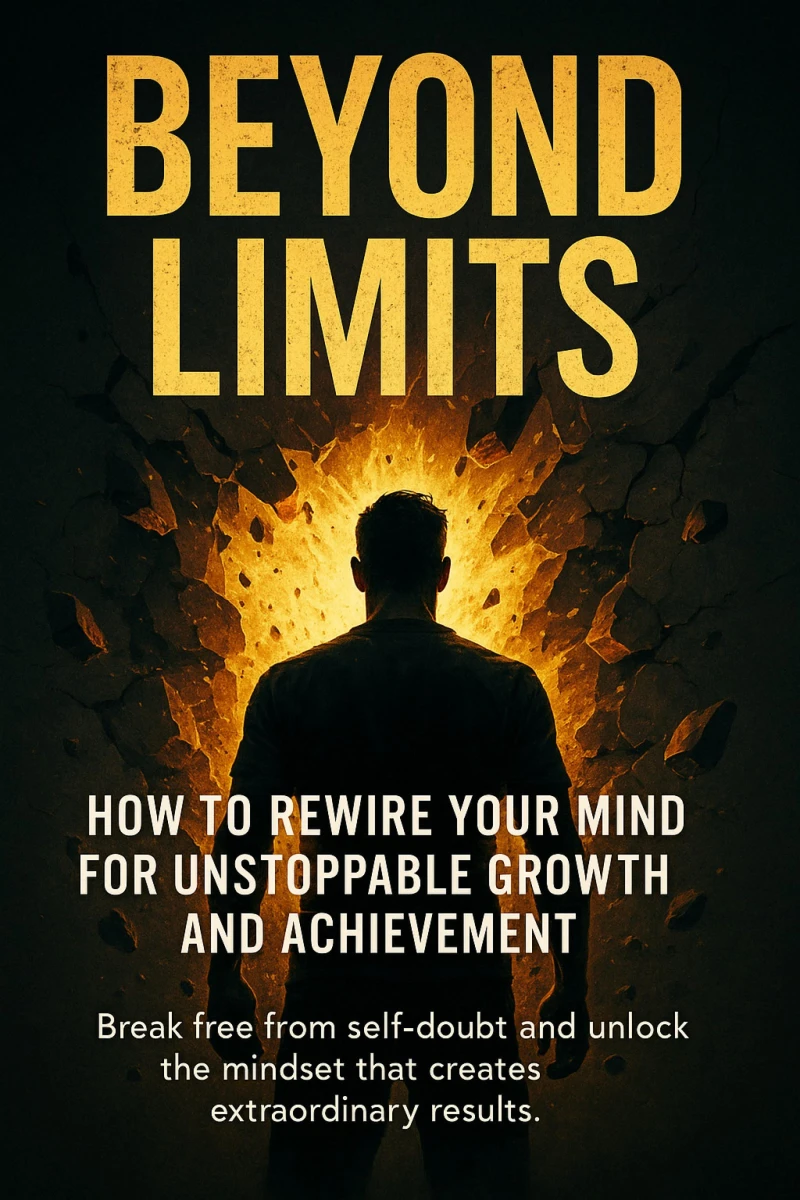 Portada: Beyond Limits: How to Rewire Your Mind for Unstoppable Growth and Achievement