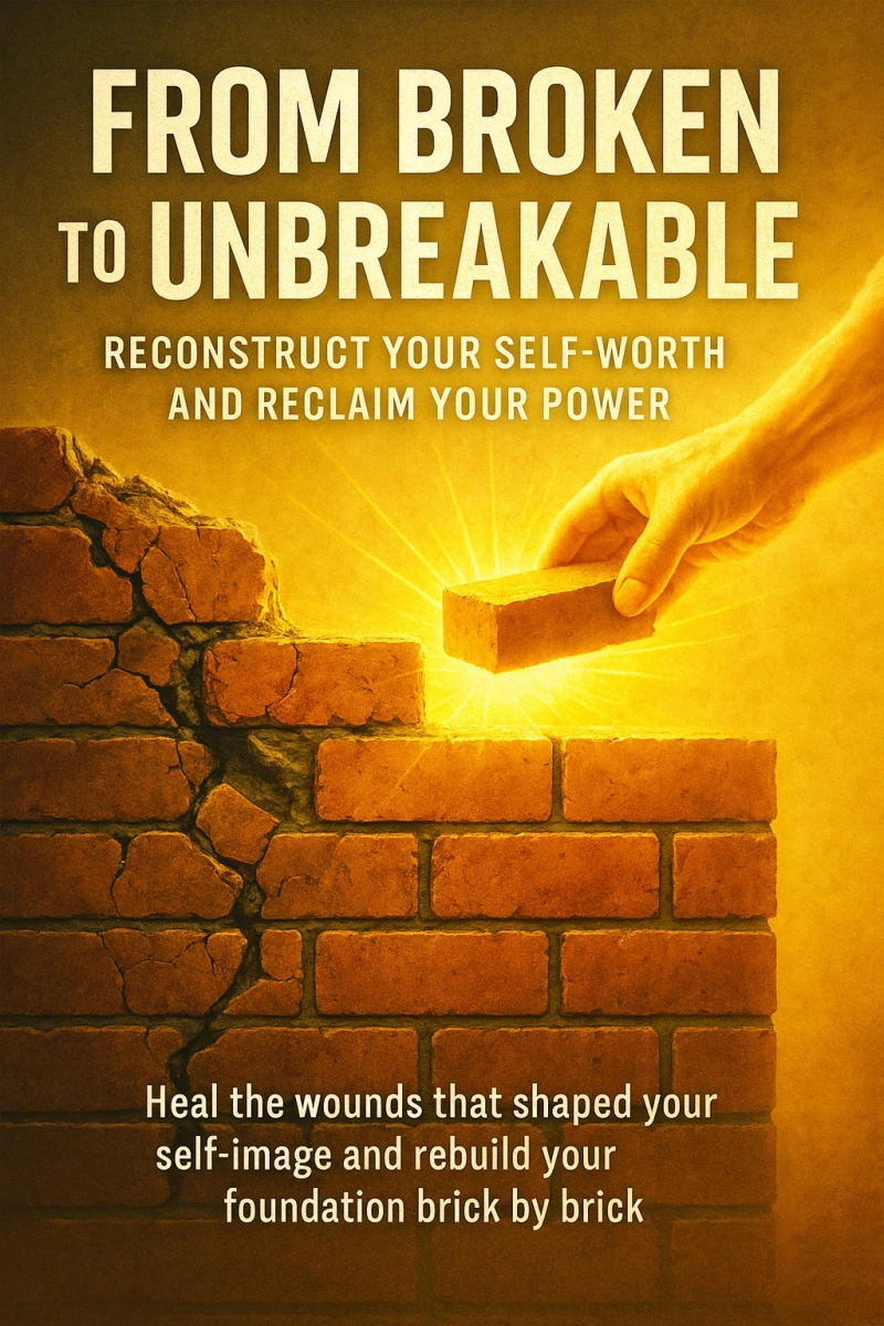 Portada: From Broken to Unbreakable: Reconstruct Your Self-Worth and Reclaim Your Power