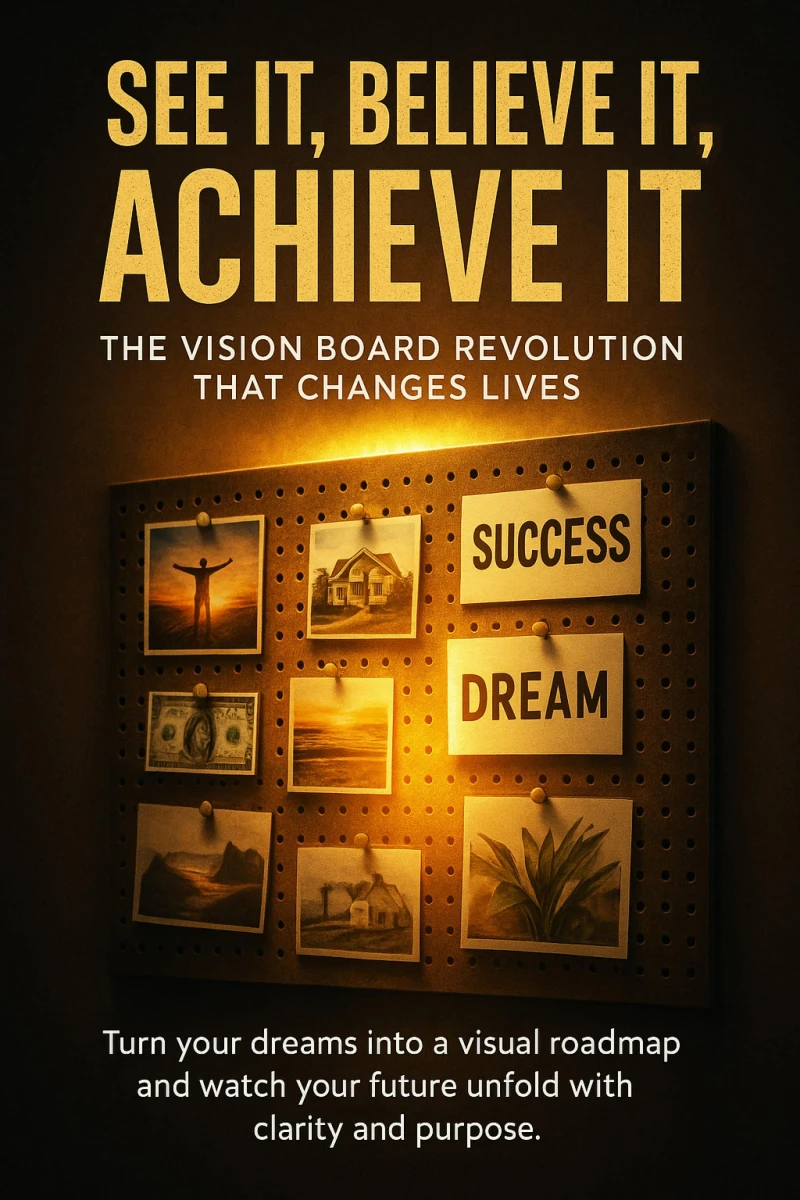Portada: See It, Believe It, Achieve It: The Vision Board Revolution That Changes Lives