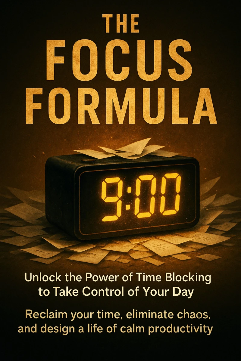 Portada: The Focus Formula: Unlock the Power of Time Blocking to Take Control of Your Day