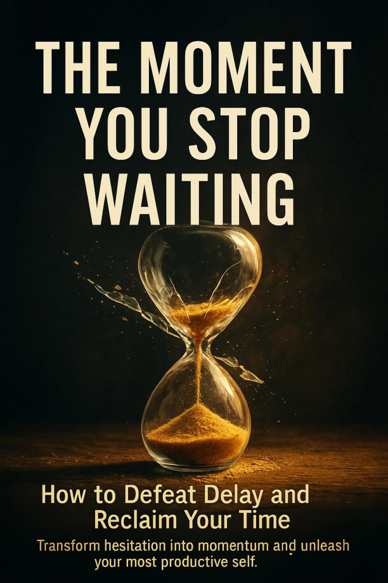 Portada: The Moment You Stop Waiting: How to Defeat Delay and Reclaim Your Time