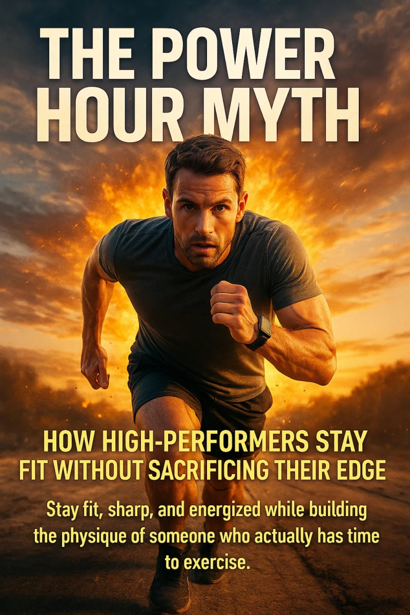 Portada: The Power Hour Myth: How High-Performers Stay Fit Without Sacrificing Their Edge