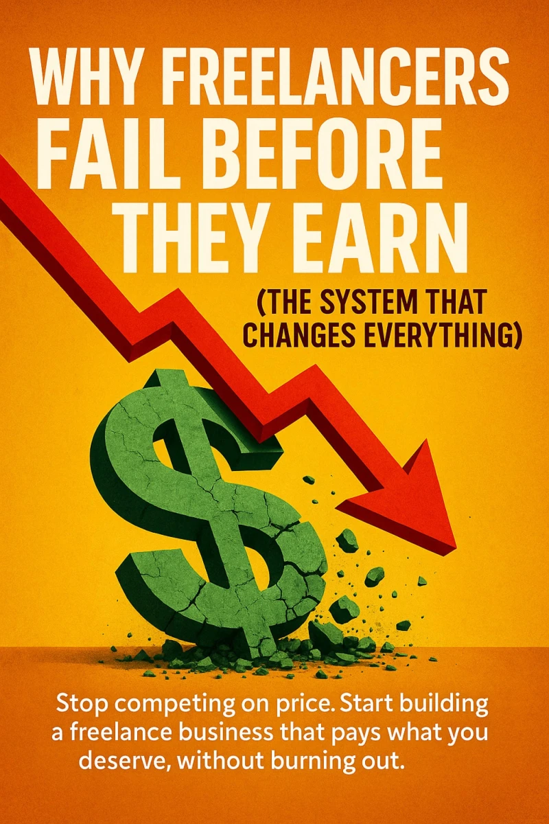 Portada: Why Freelancers Fail Before They Earn (The System That Changes Everything)