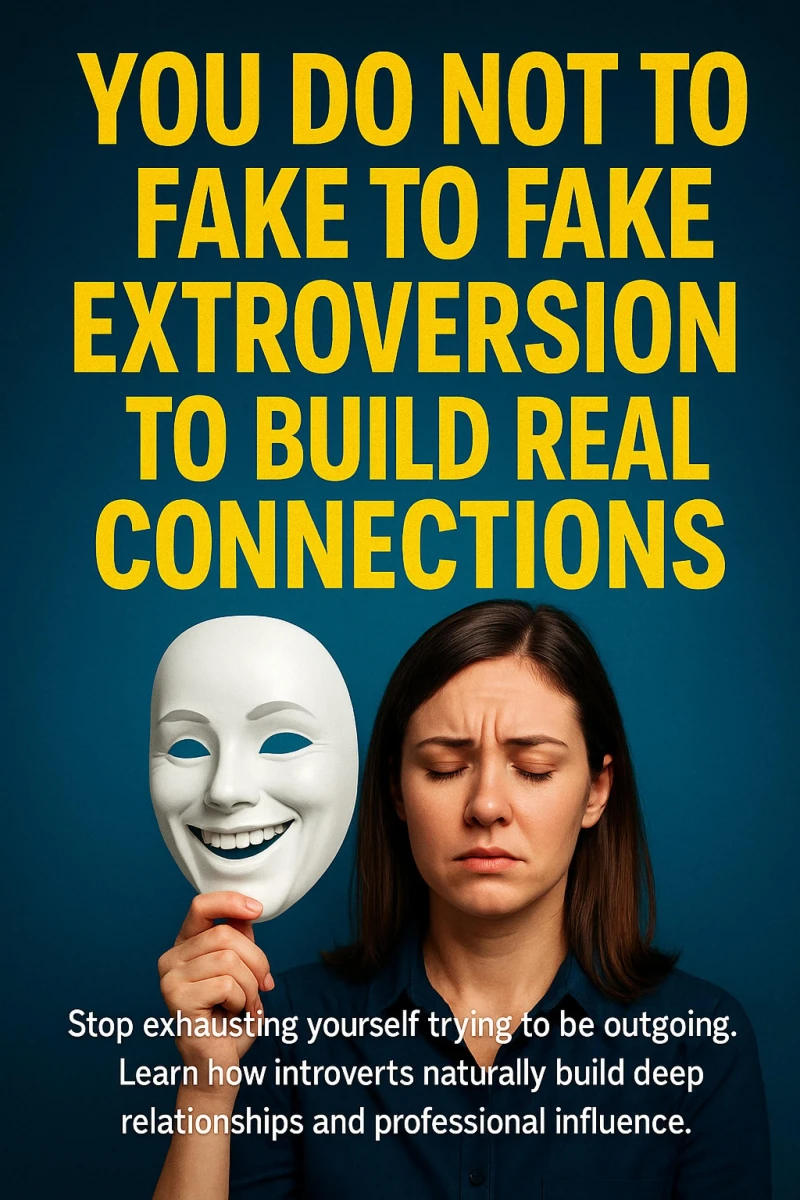 Portada: You Do Not Have to Fake Extroversion to Build Real Connections