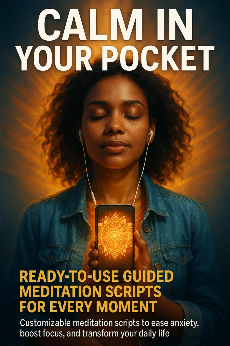 Portada: Calm in Your Pocket: Ready-to-Use Guided Meditation Scripts for Every Moment