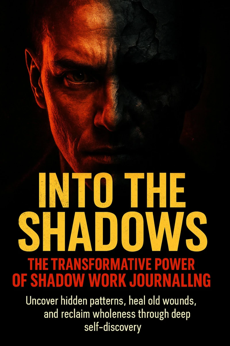 Portada: Into the Shadows: The Transformative Power of Shadow Work Journaling