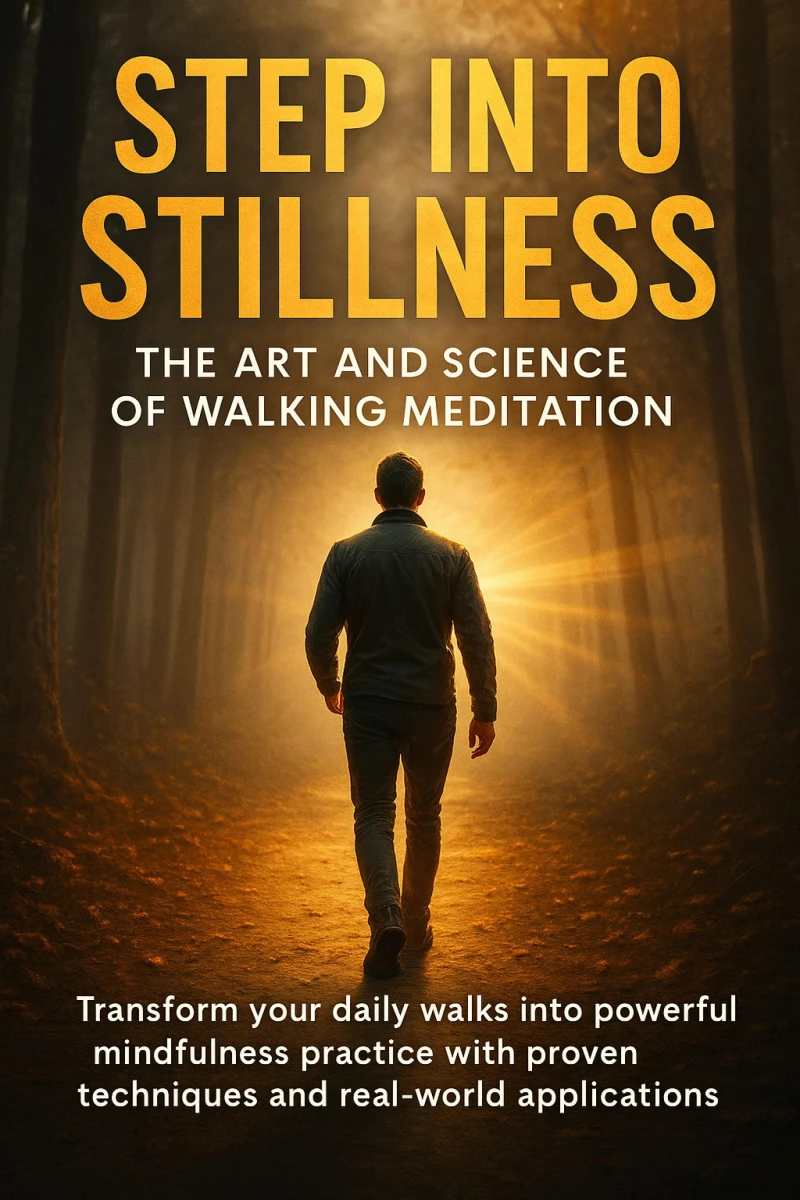Portada: Step Into Stillness: The Art and Science of Walking Meditation