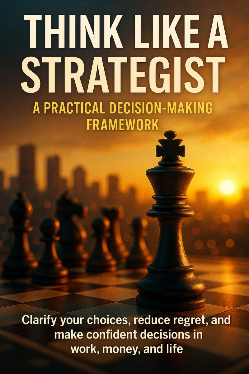 Portada: Think Like a Strategist: A Practical Decision-Making Framework