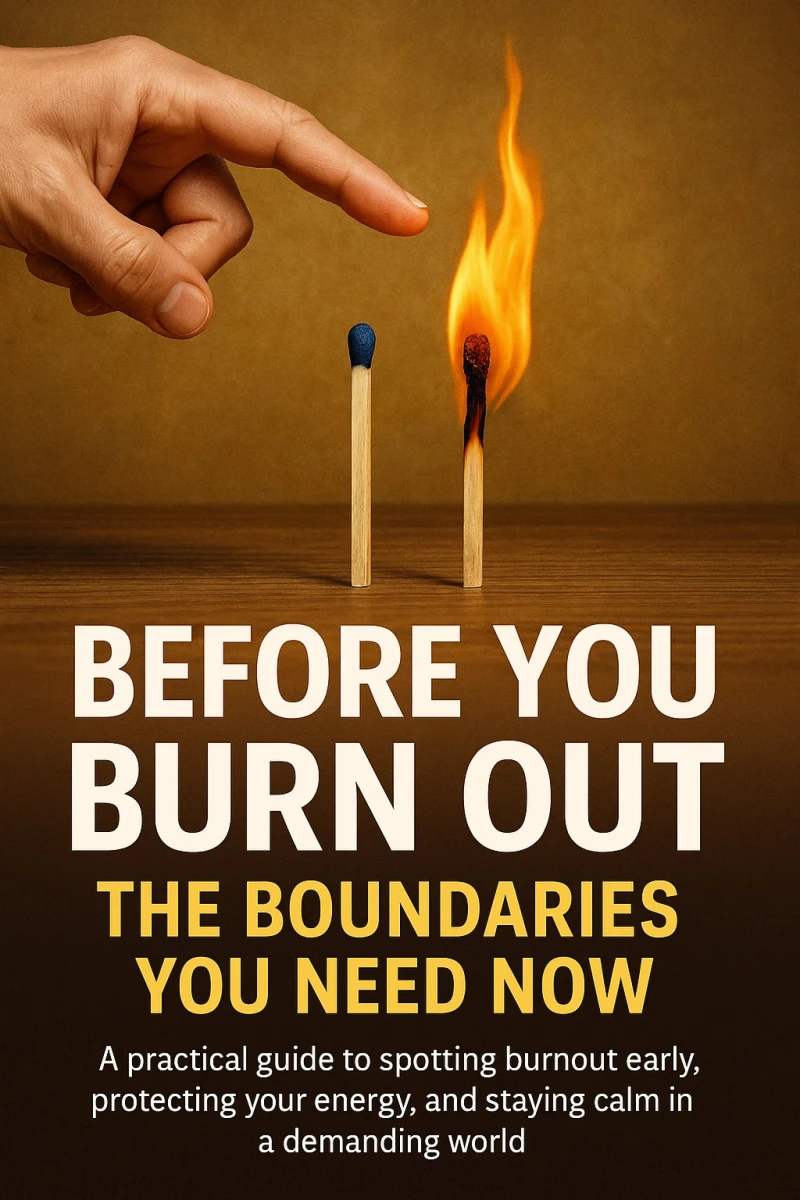 Portada: Before You Burn Out: The Boundaries You Need Now