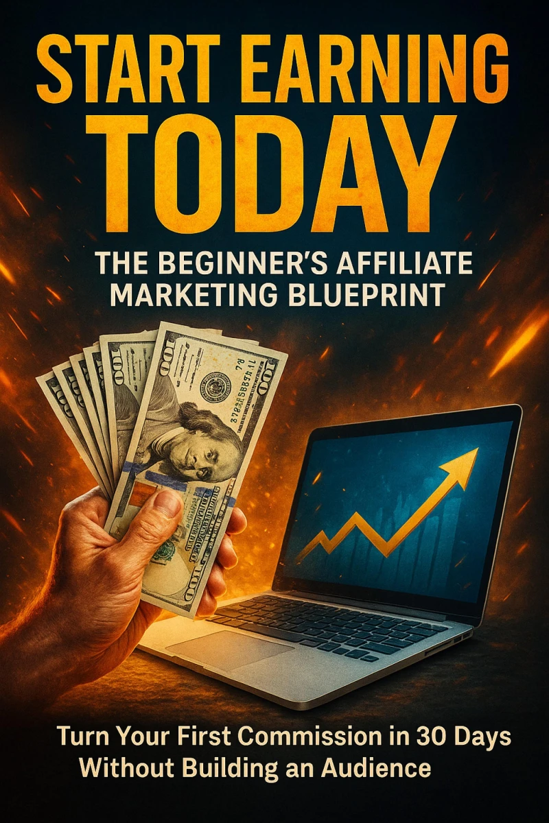 Portada: Start Earning Today: The Beginner's Affiliate Marketing Blueprint
