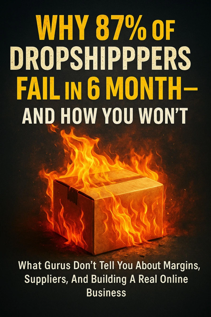 Portada: Why 87% of Dropshippers Fail in 6 Months—And How You Won't
