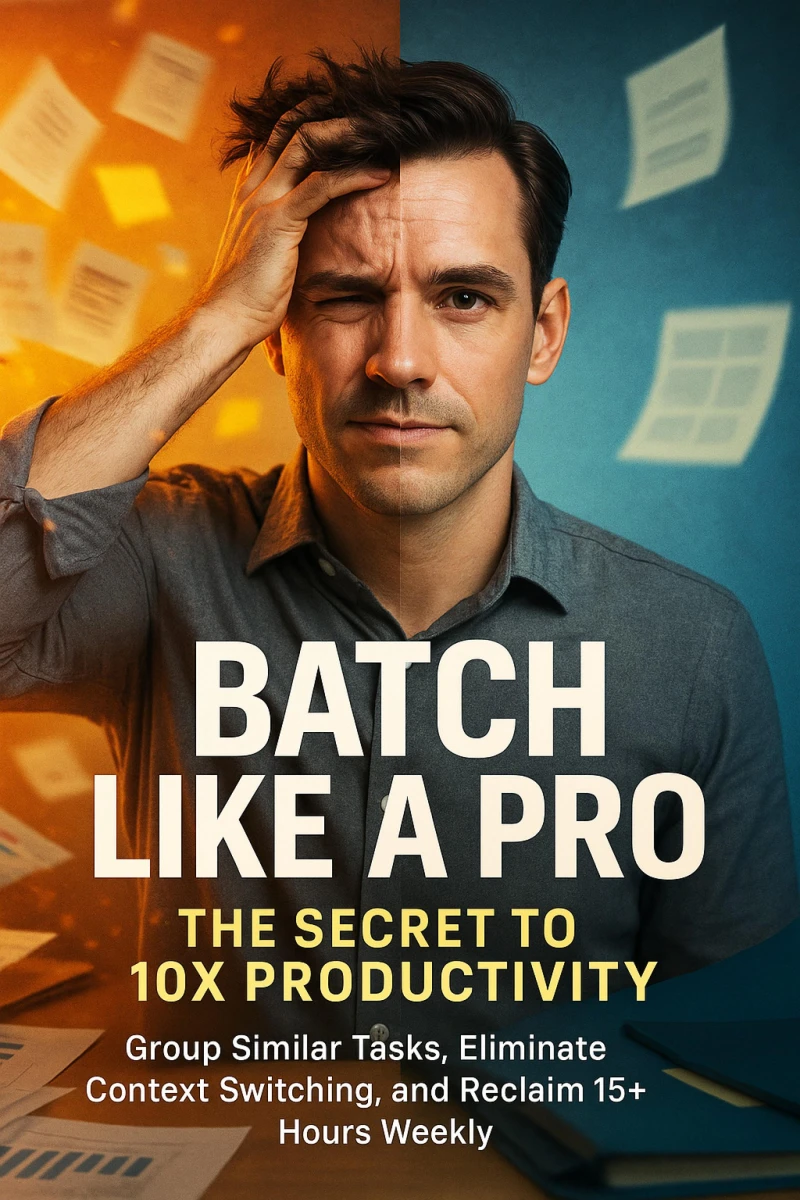 Portada: Batch Like a Pro: The Secret to 10X Productivity