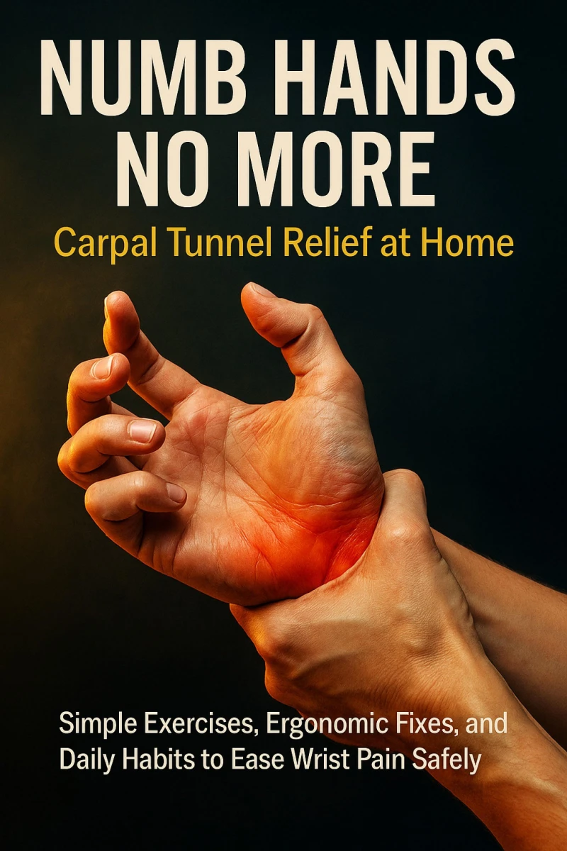 Portada: Numb Hands No More: Carpal Tunnel Relief at Home