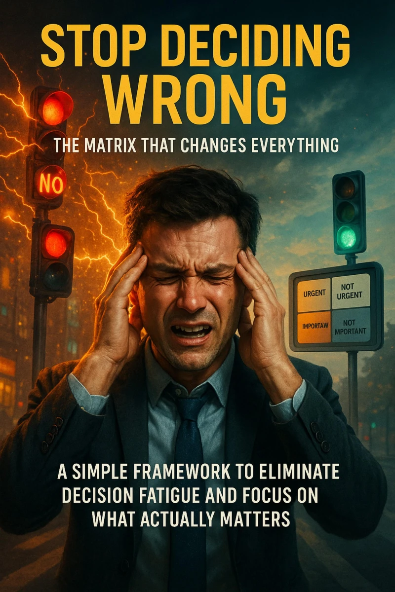 Portada: Stop Deciding Wrong: The Matrix That Changes Everything