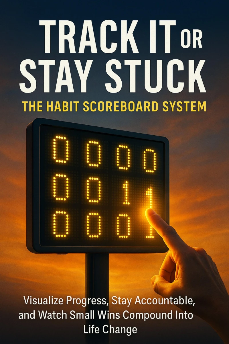 Portada: Track It or Stay Stuck: The Habit Scoreboard System