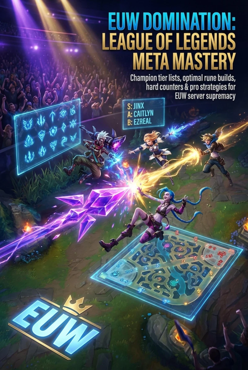 Portada: EUW Domination: League of Legends Meta Mastery