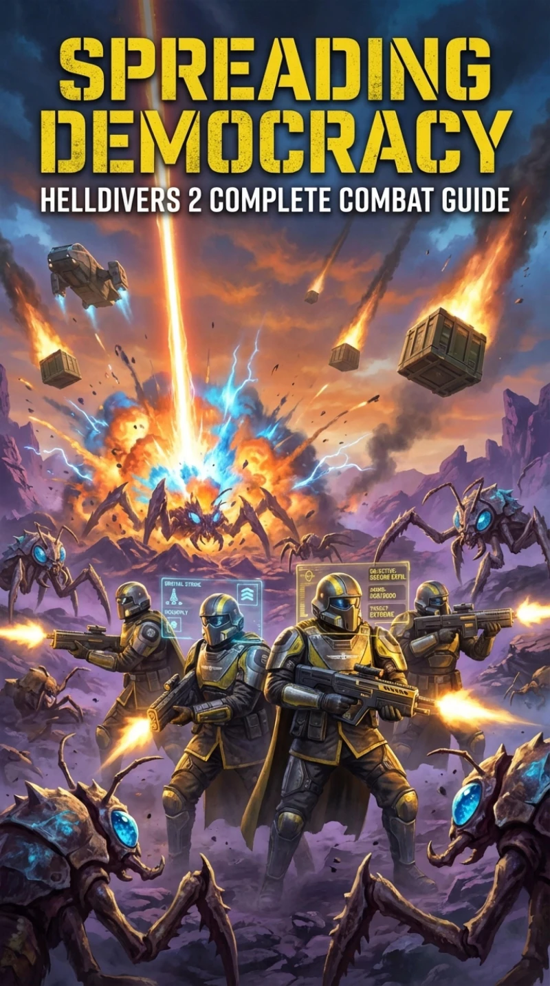Portada: Spreading Democracy: Helldivers 2 Complete Combat Guide