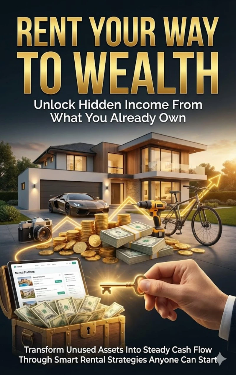 Portada: Rent Your Way to Wealth: Unlock Hidden Income From What You Already Own
