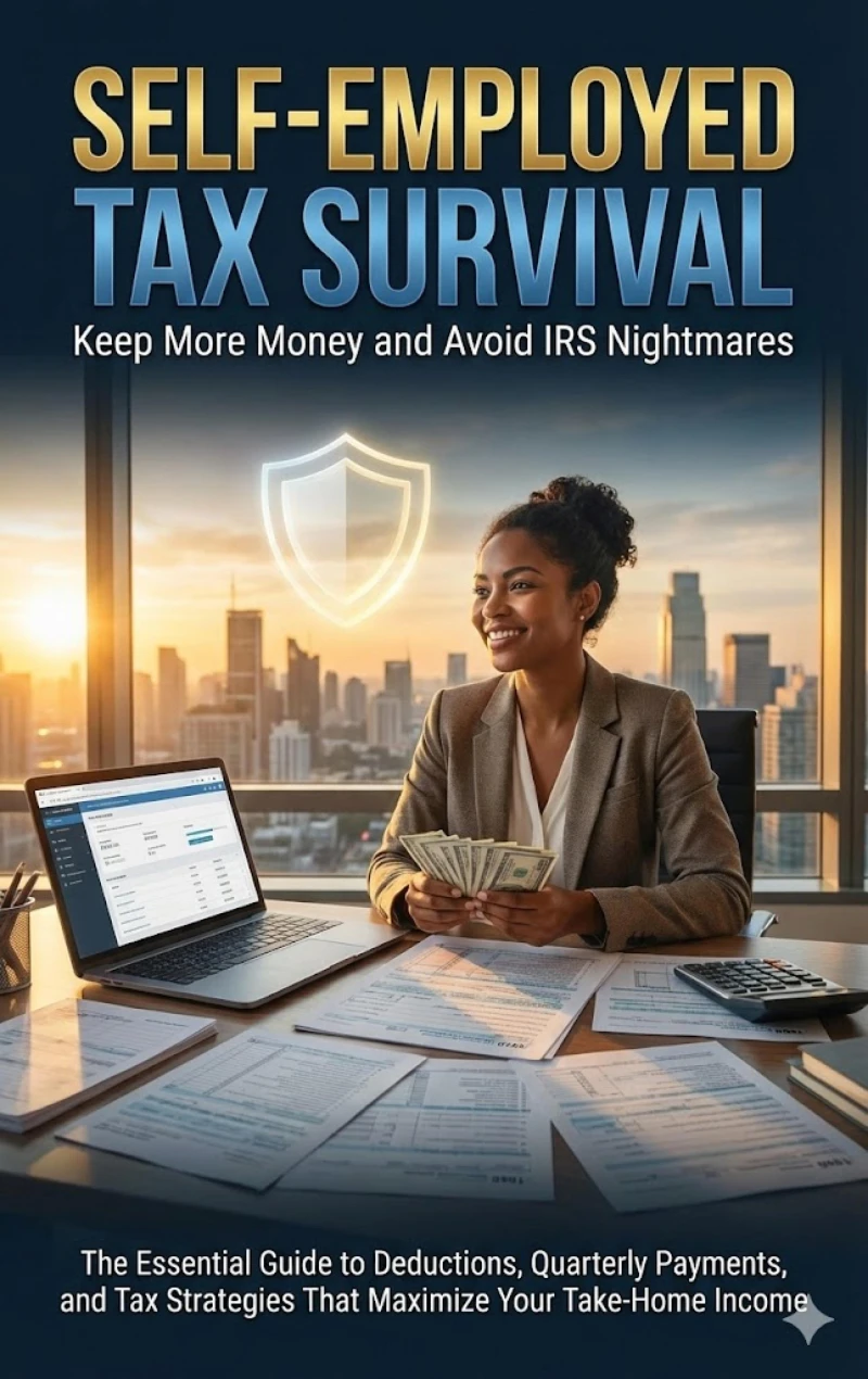 Portada: Self-Employed Tax Survival: Keep More Money and Avoid IRS Nightmares