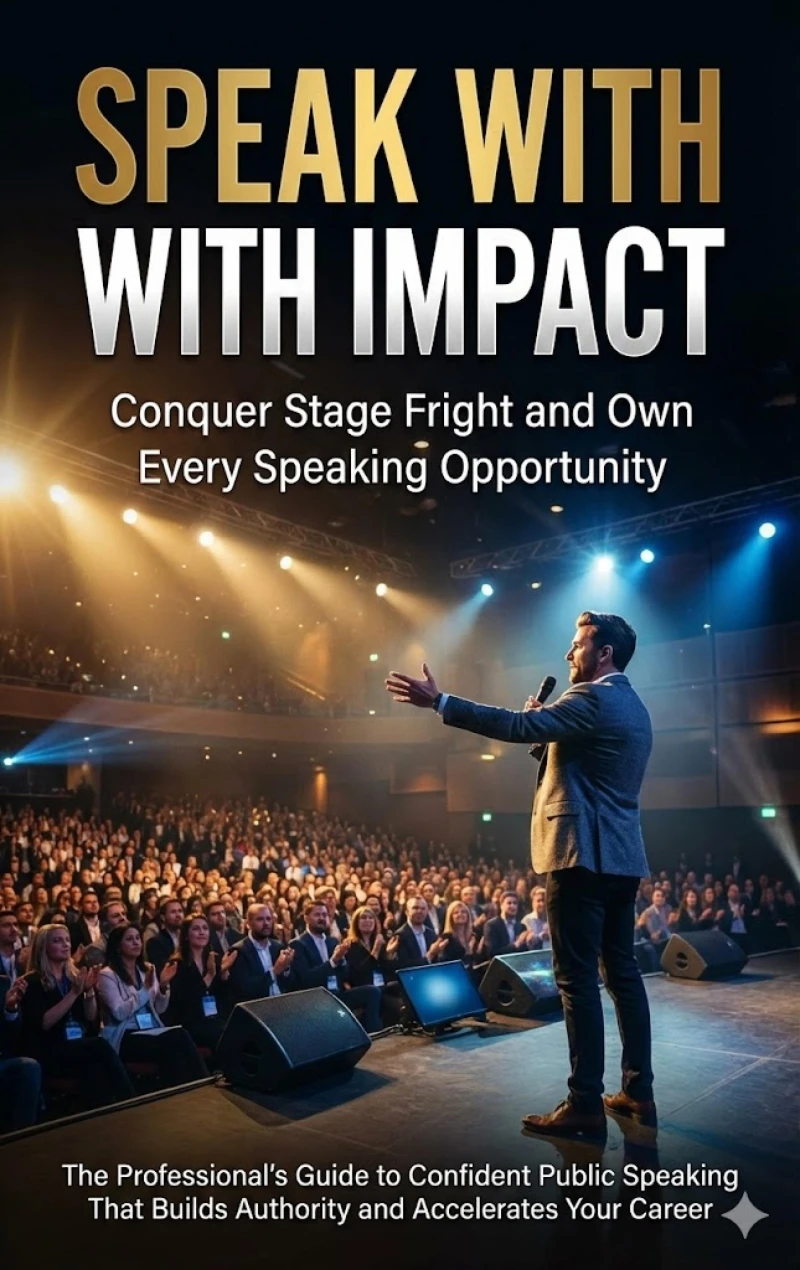 Portada: Speak With Impact: Conquer Stage Fright and Own Every Speaking Opportunity