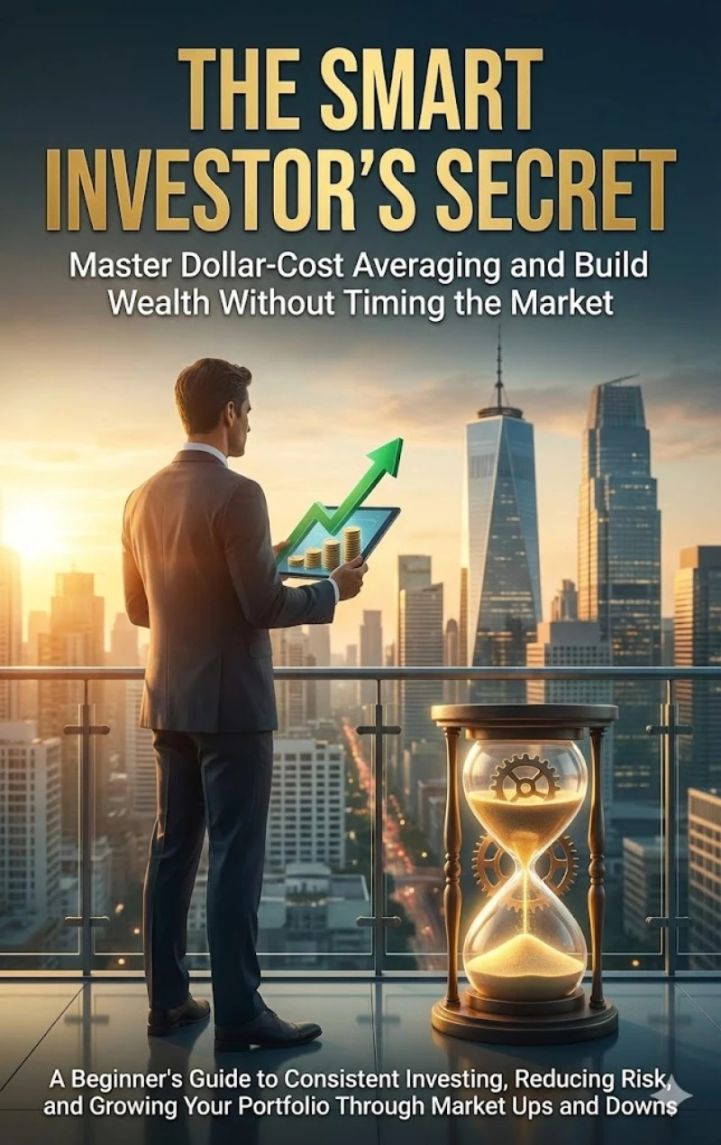 Portada: The Smart Investor's Secret: Master Dollar-Cost Averaging and Build Wealth Without Timing the Market