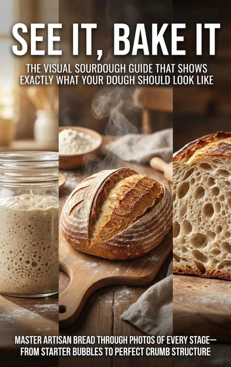 Portada: See It, Bake It: The Visual Sourdough Guide That Shows Exactly What Your Dough Should Look Like