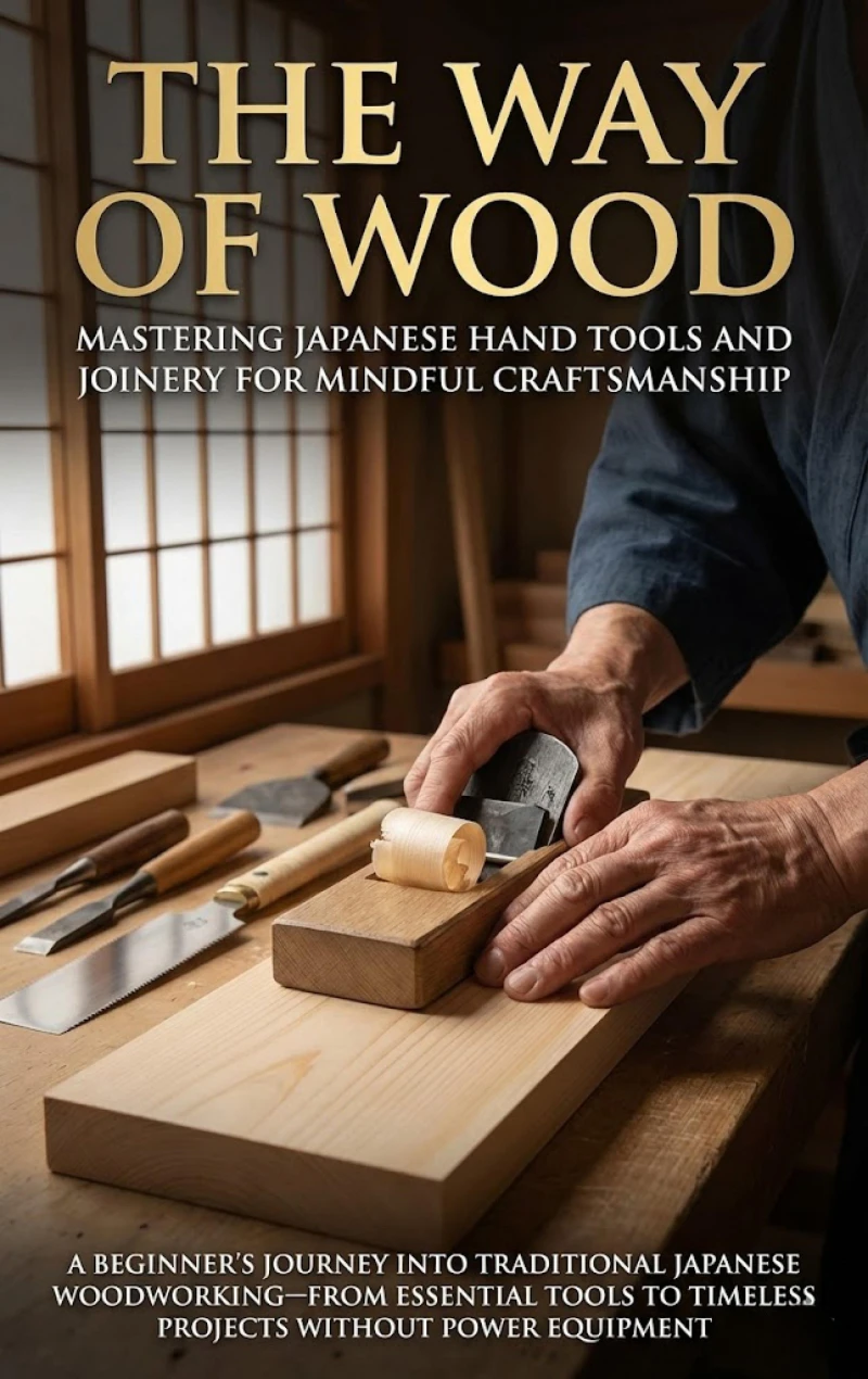 Portada: The Way of Wood: Mastering Japanese Hand Tools and Joinery for Mindful Craftsmanship