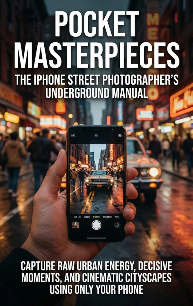 Portada: Pocket Masterpieces: The iPhone Street Photographer's Underground Manual